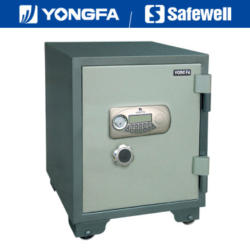 Caja de seguridad electrónica ignífuga del panel de Ale de Yongfa los 60cm con la perilla